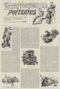 The Staffordshire Potteries by Harry Furniss